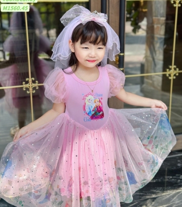 Đầm công chúa Elsa nhà Sofia