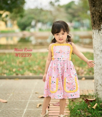 Đầm hoa nhí Minie Rosie